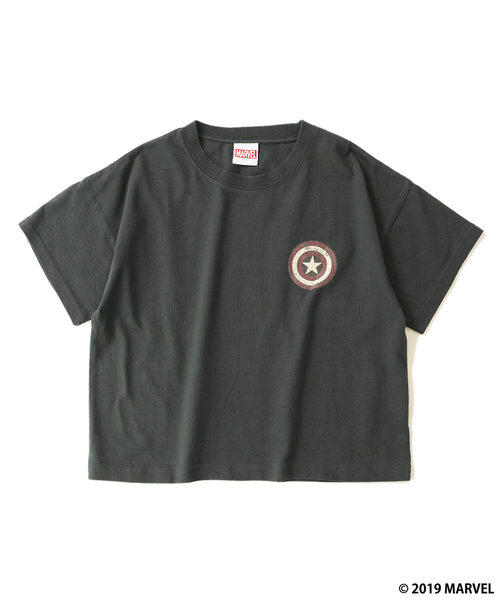 MARVEL（マーベル）の「MARVEL キャプテンアメリカアメコミBIGシルエットTシャツ（Tシャツ/カットソー・キッズ・ホワイト/スミクロ・140cm/150cm/130cm/110cm/120cm/100cm/160cm）」の12枚目の写真