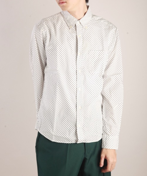 日本製 Westsea ウエストシー のファッション 長袖ギンガムチェックシャツ ボタンダウンシャツ シャツ ブラウス トップス セール