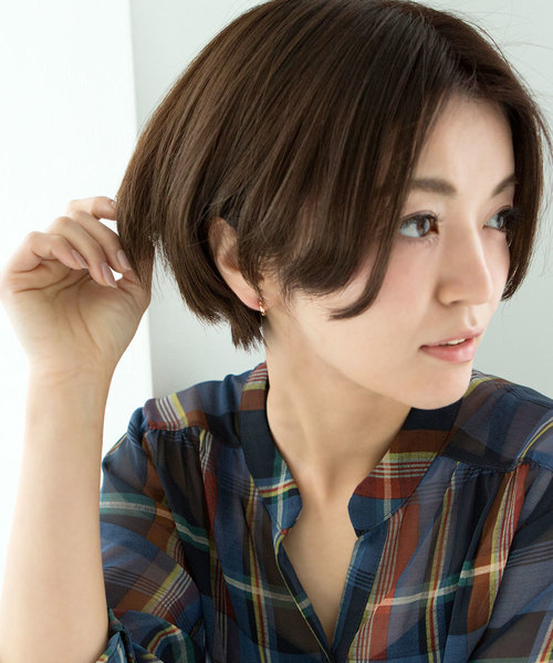 colleca la(コレカラ)の「miniループフィット・カットフープイヤリング(イヤリング・レディース・シルバー/ゴールド/ピンクゴールド・フリ-)」の5枚目の写真