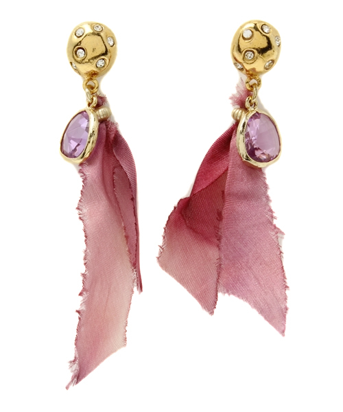 Kastane(カスタネ)の「【UANDMI31WORK】リボンピアス(ピアス(両耳用)・レディース・ブルー/ピンク・FREE)」の2枚目の写真