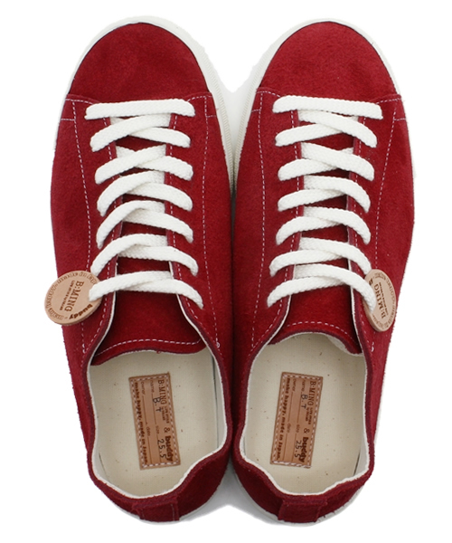 B:MING by BEAMS（ビーミングバイビームス）の「□B buddy / 別注 BullTerrier（スニーカー・メンズ・グレー/ワイン/グリーン・26.5cm/27.5cm/25.5cm）」の4枚目の写真