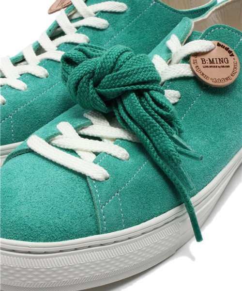 B:MING by BEAMS（ビーミングバイビームス）の「□B buddy / 別注 BullTerrier（スニーカー・メンズ・グレー/ワイン/グリーン・26.5cm/27.5cm/25.5cm）」の7枚目の写真