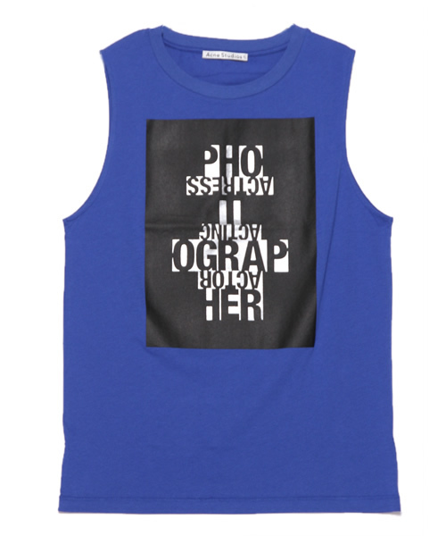 ACNE（アクネ）の「Zony Theatre PSS14（タンクトップ）」 - WEAR