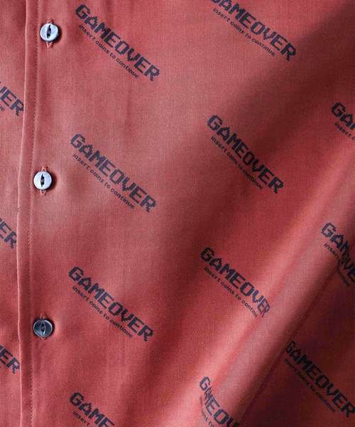 SHAREEF（シャリーフ）の「GAME OVER LOGO BIG SHIRTS（シャツ