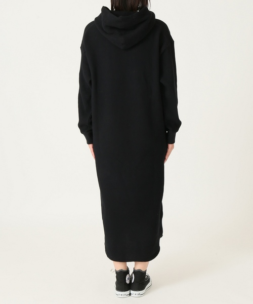 SLOBE citron.（スローブシトロン）の「SLOBE citron. サーマルフードパーカーワンピース◆（ワンピース・レディース・ホワイト・FREE）」の4枚目の写真