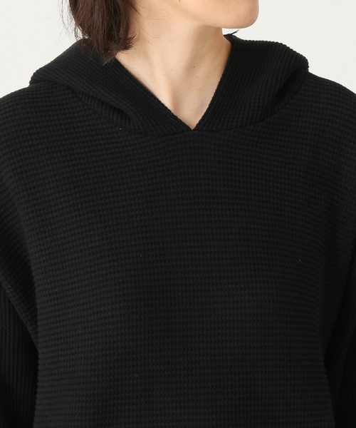 SLOBE citron.（スローブシトロン）の「SLOBE citron. サーマルフードパーカーワンピース◆（ワンピース・レディース・ホワイト・FREE）」の8枚目の写真