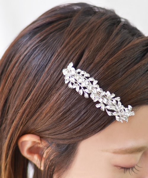 人気ブランドを ツリーデザインバレッタ バレッタ ヘアクリップ F D Daily ファンアンドデイリー のファッション Fun ヘアアクセサリー
