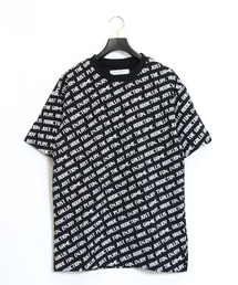 GAﾃﾞｼﾞﾀﾙﾌｫﾝﾄ総柄半袖Tシャツ