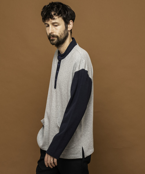 R by 45rpm☆コットンスウェット♪生なり♪ヘンリーネック♪サイズ２♪ R by 45rpm☆コットンスウェット♪生なり♪ヘンリーネック♪サイズ2♪