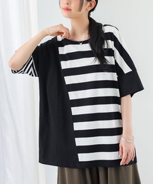 ドルマン ボーダー」に該当するTシャツ/カットソーファッション通販