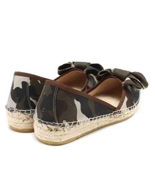 ROSE BUD（ローズバッド）の「(R.A.S. SHOES) 5982BCM CAMOUFLAGE BOW FRONT ESPADRILLE（その他シューズ・レディース・カモフラージュ・36/37/38/39）」の7枚目の写真
