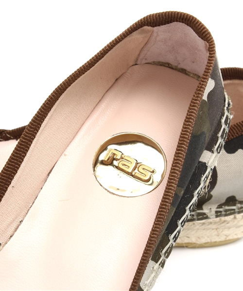 ROSE BUD（ローズバッド）の「(R.A.S. SHOES) 5982BCM CAMOUFLAGE BOW FRONT ESPADRILLE（その他シューズ・レディース・カモフラージュ・36/37/38/39）」の5枚目の写真
