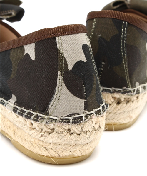 ROSE BUD（ローズバッド）の「(R.A.S. SHOES) 5982BCM CAMOUFLAGE BOW FRONT ESPADRILLE（その他シューズ・レディース・カモフラージュ・36/37/38/39）」の4枚目の写真