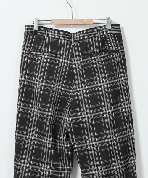 coen(コーエン)の「TRストレッチワイドテーパードチェックパンツ(その他パンツ・メンズ・ダークグレー/ブラウン・LARGE/SMALL/X-LARGE/MEDIUM)」の15枚目の写真
