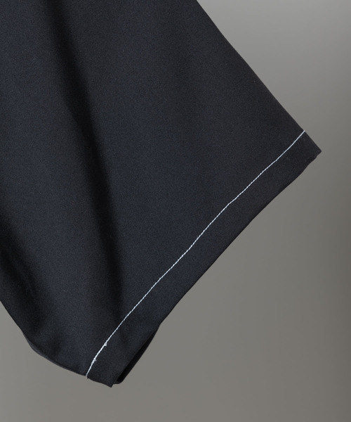 YARD PLUS(ヤードプリュス)の「YARD PLUS ringスナップシャツSET UP(セットアップ・メンズ・ブラック/モカ/ベージュ・MEDIUM/LARGE)」の15枚目の写真