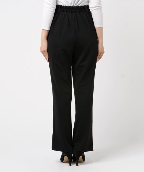 Libby&Rose(リビーアンドローズ)の「センターシームパンツ(その他パンツ・レディース・ブラック/ダークグリーン/パープル/ブラウン・FREE)」の5枚目の写真