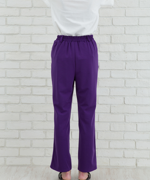 Libby&Rose(リビーアンドローズ)の「センターシームパンツ(その他パンツ・レディース・ブラック/ダークグリーン/パープル/ブラウン・FREE)」の15枚目の写真