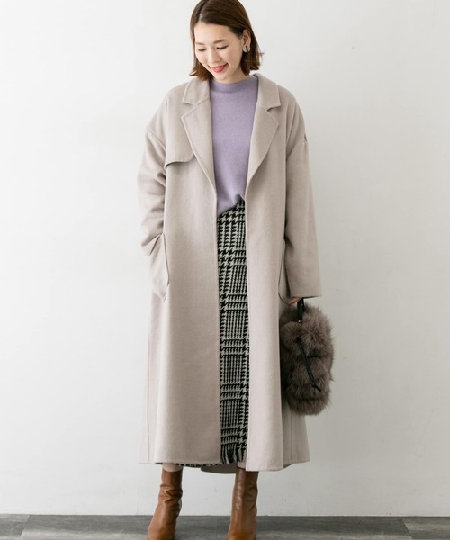 URBAN RESEARCH ROSSO(アーバンリサーチロッソ)の「リバートレンチオーバーコート(その他アウター)」|ベージュ系その他