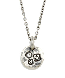 NANO universe | amp japan(アンプジャパン)/ Silver Round Charm Nk(ネックレス)
