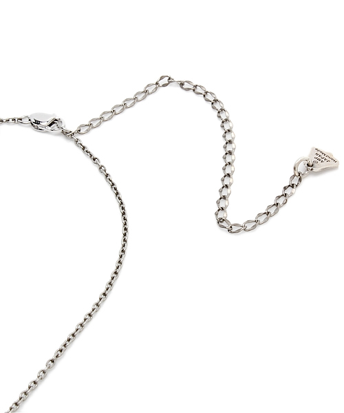 NANO universe（ナノユニバース）の「amp japan(アンプジャパン)/ Silver Round Charm Nk（ネックレス・メンズ・シルバー・FREE）」の6枚目の写真