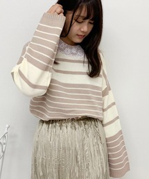 マルチボーダーニット【ZOZOTOWN限定アイテム】