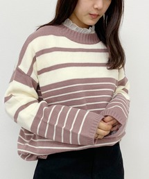 マルチボーダーニット【ZOZOTOWN限定アイテム】