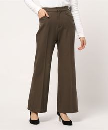 DouDou | 裏起毛セミフレアパンツ(その他パンツ)