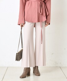 DouDou | 裏起毛セミフレアパンツ(その他パンツ)