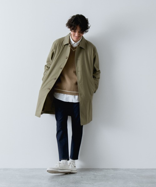 GLOBAL WORK（グローバルワーク）の「OXフォードボタンダウンシャツ【汚れが落ちやすい】/858334（シャツ/ブラウス・メンズ・ホワイト/ライトブルー/ネイビー/グリーン/ライトブラウン・SMALL/MEDIUM/LARGE/X-LARGE）」の16枚目の写真