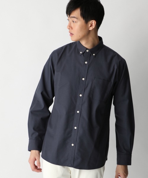 セール】OXフォードボタンダウンシャツ【汚れが落ちやすい