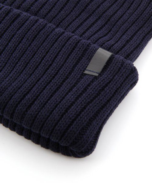 HARE（ハレ）の「ワッチキャップ(HARE)（ニットキャップ/ビーニー・メンズ・オフホワイト/ブラック/グレー/ネイビー/レッド・ONE SIZE）」の11枚目の写真