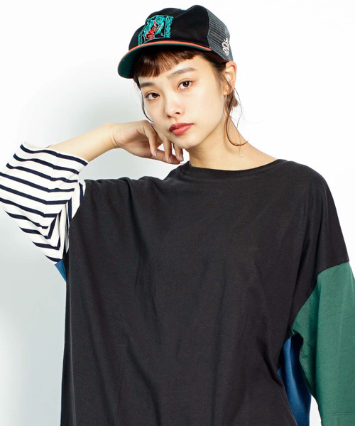 ALDIES（アールディーズ）の「Kabuki Cap / カブキキャップ（キャップ・メンズ・ブラック/ネイビー/イエロー/オレンジ・FREE）」の2枚目の写真