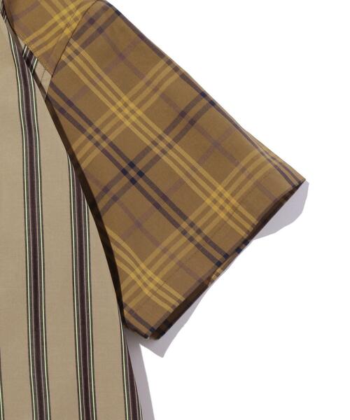 Jieda（ジエダ）の「＜JieDa＞ ASYMMETRY SS SHT/シャツ（シャツ/ブラウス・メンズ・ブラウン/グレー・2/1）」の5枚目の写真