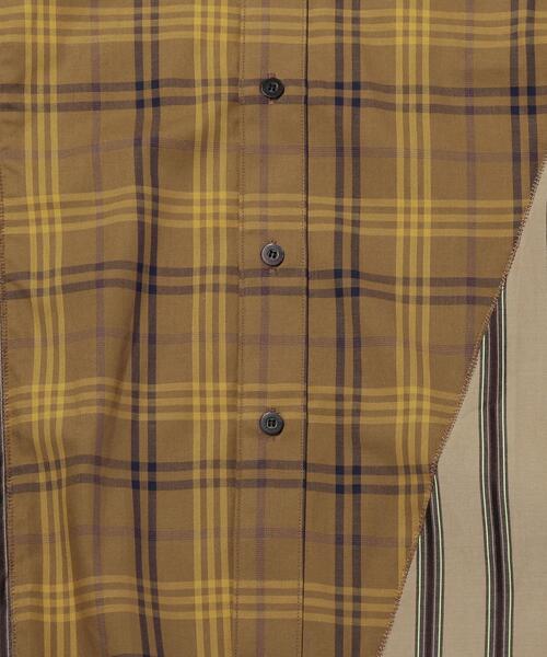 Jieda（ジエダ）の「＜JieDa＞ ASYMMETRY SS SHT/シャツ（シャツ/ブラウス・メンズ・ブラウン/グレー・2/1）」の3枚目の写真