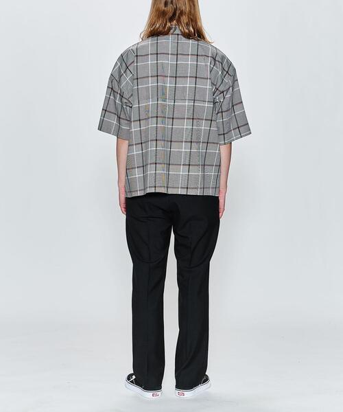 Jieda（ジエダ）の「＜JieDa＞ ASYMMETRY SS SHT/シャツ（シャツ/ブラウス・メンズ・ブラウン/グレー・2/1）」の10枚目の写真