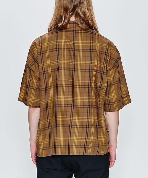 Jieda（ジエダ）の「＜JieDa＞ ASYMMETRY SS SHT/シャツ（シャツ/ブラウス・メンズ・ブラウン/グレー・2/1）」の9枚目の写真