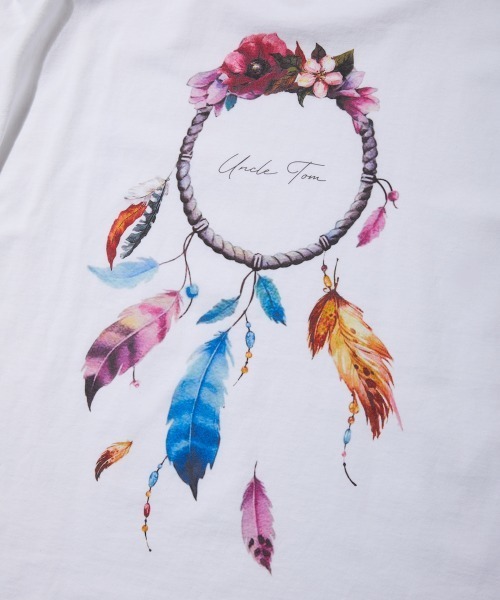 rehacer（レアセル）の「rehacer : × STUDIO T&Y  Dreamcatcher On Wide Body / Studio T&Y ドリームキャッチャー オン　ワイド　Tシャツ（Tシャツ/カットソー・メンズ・ホワイト/ブラック/ネイビー/グレー・SMALL/MEDIUM/LARGE/X-LARGE）」の10枚目の写真