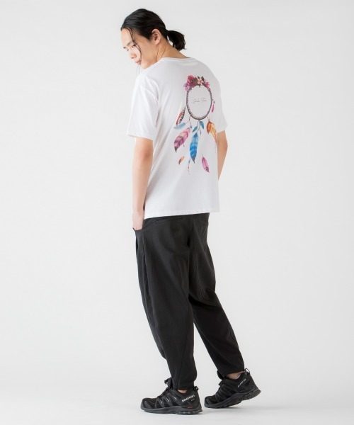 rehacer（レアセル）の「rehacer : × STUDIO T&Y  Dreamcatcher On Wide Body / Studio T&Y ドリームキャッチャー オン　ワイド　Tシャツ（Tシャツ/カットソー・メンズ・ホワイト/ブラック/ネイビー/グレー・SMALL/MEDIUM/LARGE/X-LARGE）」の6枚目の写真