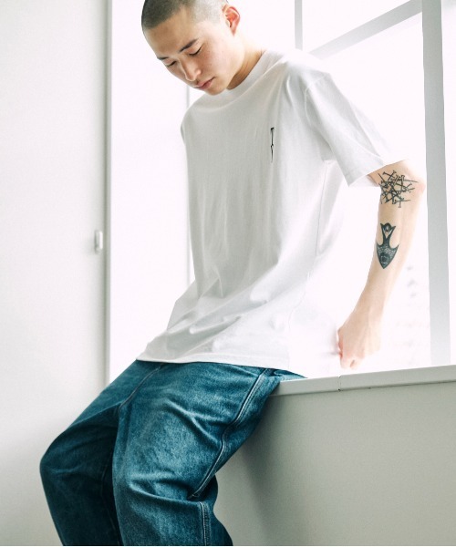 rehacer（レアセル）の「rehacer : × STUDIO T&Y  Dreamcatcher On Wide Body / Studio T&Y ドリームキャッチャー オン　ワイド　Tシャツ（Tシャツ/カットソー・メンズ・ホワイト/ブラック/ネイビー/グレー・SMALL/MEDIUM/LARGE/X-LARGE）」の11枚目の写真