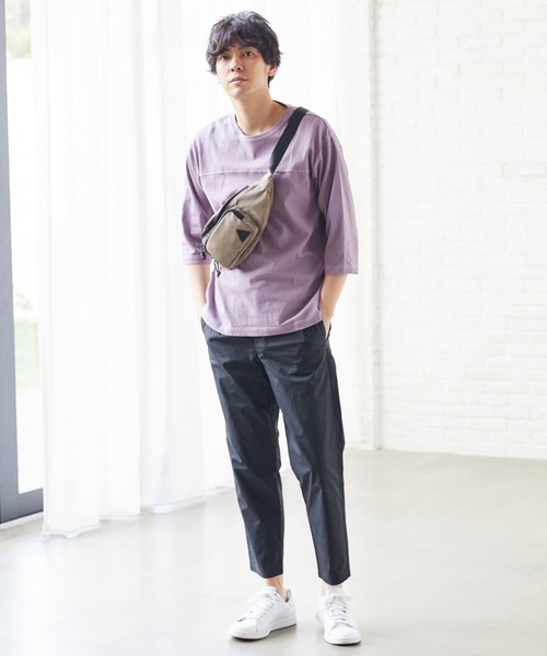 LAKOLE（ラコレ）の「USAダンプイージーパンツ / LAKOLE（その他パンツ・メンズ・サンドグレー/ブラック・MEDIUM/LARGE）」の5枚目の写真