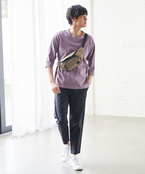 LAKOLE（ラコレ）の「USAダンプイージーパンツ / LAKOLE（その他パンツ・メンズ・サンドグレー/ブラック・MEDIUM/LARGE）」の6枚目の写真