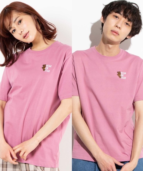 Wego ウィゴー の Wego ベア刺繍tシャツ Tシャツ カットソー Wear