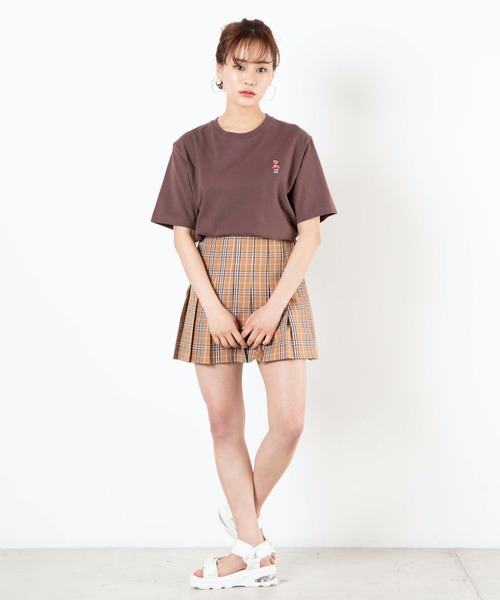 WEGO(ウィゴー)の「WEGO/ベア刺繍Tシャツ(Tシャツ/カットソー・メンズ・ホワイト/ブラウン/その他1/ピンク/ブラック・SMALL/MEDIUM/LARGE)」の20枚目の写真