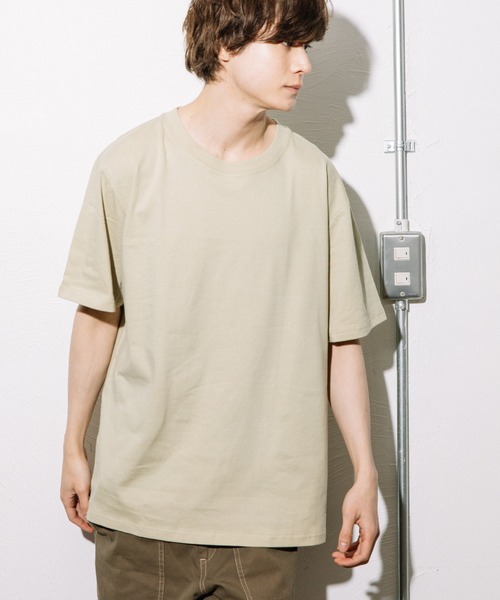 FRUIT OF THE LOOM(フルーツオブザルーム)の「7oz 天竺 Tシャツ / 半袖 / シンプル / カジュアル / 無地 / インナー / ユニセックス(Tシャツ/カットソー・メンズ・カーキ/ブラック/ネイビー/ベージュ/ホワイト/グレー・L/M/S/XS/XL)」の19枚目の写真