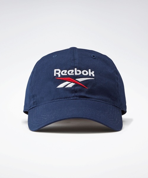 Reebok（リーボック）の「アクティブ ファウンデーション バッジ キャップ / Active Foundation Badge Cap（キャップ・メンズ・ブラック/ブラック×ブラック/ネイビー/ホワイト/ミント/ネイビー×ホワイト・LARGE）」の5枚目の写真