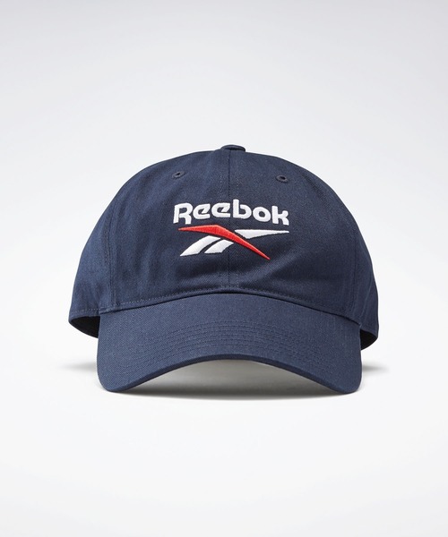 Reebok（リーボック）の「アクティブ ファウンデーション バッジ キャップ / Active Foundation Badge Cap（キャップ・メンズ・ブラック/ブラック×ブラック/ネイビー/ホワイト/ミント/ネイビー×ホワイト・LARGE）」の6枚目の写真