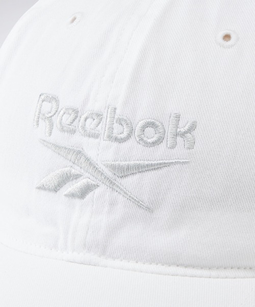 Reebok（リーボック）の「アクティブ ファウンデーション バッジ キャップ / Active Foundation Badge Cap（キャップ・メンズ・ブラック/ブラック×ブラック/ネイビー/ホワイト/ミント/ネイビー×ホワイト・LARGE）」の8枚目の写真