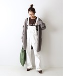 FRAMeWORK(フレームワーク)の「製品染めサロペット◇(サロペット ...