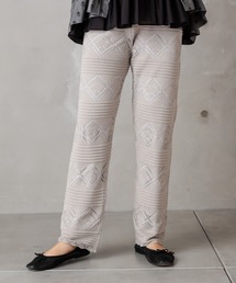 PUAL CE CIN | レースジャガードパンツ(その他パンツ)