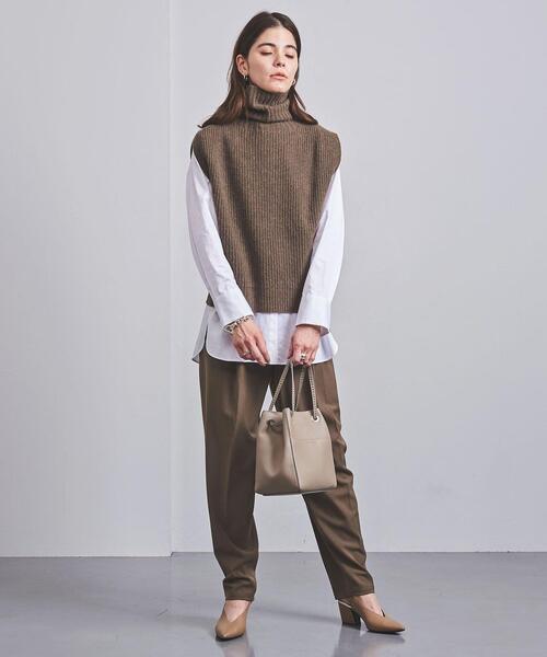 CELLAR DOOR（セラドール）の「＜CellarDoor（セラードアー）＞ SUZANNA テーパードパンツ◆（その他パンツ・レディース・ブラウン/ブラック・42/38/40）」の15枚目の写真
